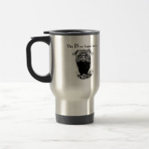 Pug Happy Face Coffee Mug