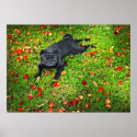 Pug in the park posters