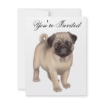 Pug Invitation