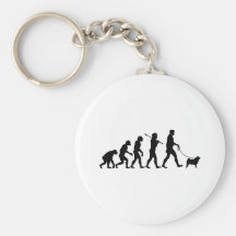 Pug Key Chain