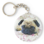 Pug Keychain