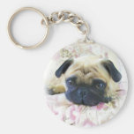 Pug Keychain