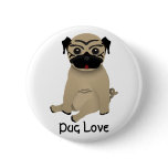Pug Love button