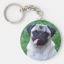 Pug Love Keychain