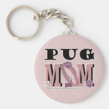 Pug MOM Keychains