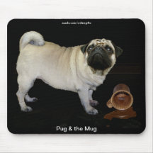 Pug & Mug Funny Dog-lover Mousepad
