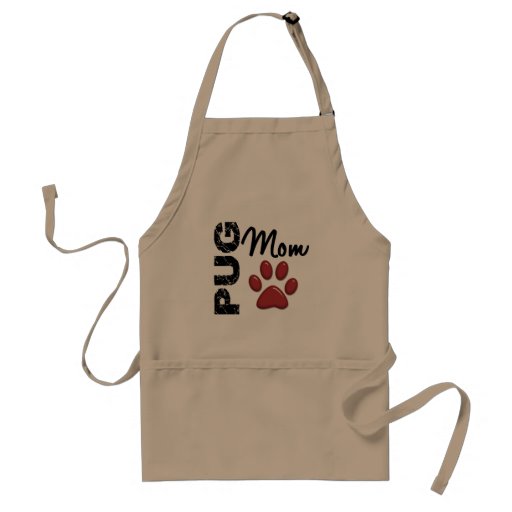 Pug Mum 2 Aprons