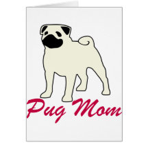 Pug Mum Card