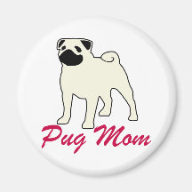 Pug Mum Magnet