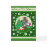 Pug Old Fashioned Christmas cards