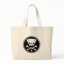 Pug Pirate Canvas Bag