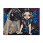 "Pug Pixie" Postcard