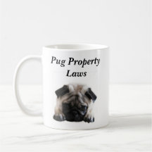 Pug Property Laws Mug