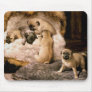 Pug Puppies Mousepad