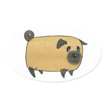 Pug Sticker