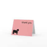 Pug Thank you Card