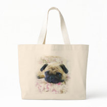 Pug Tote Bag