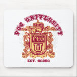 PUG UNIVERSITY Garnet and Gold Mouse Pads