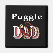 puggle dad Magnet