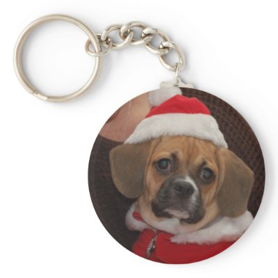 Puggle Key Chains by Kathies_Kreations
