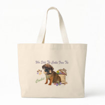 Puggle Who Stole The Cookie From Cookie Jar Gifts Tote Bags