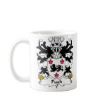 Pugh Family Crest mugs
