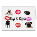 Pugs and Kisses Cards