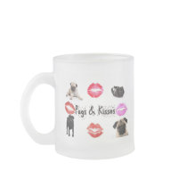 Pugs and Kisses Mugs
