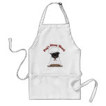 Pug's Pizza Shack Black Pug Apron