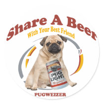 Pugweizer Share A Beer Gifts