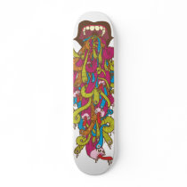 PUKE WORMS SKATEBOARD DECK