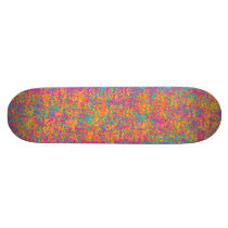 Puking Rainbows Custom Skateboard