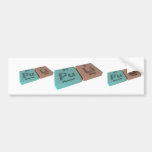 Puli as Pu Plutonium and Li Lithium Bumper Sticker