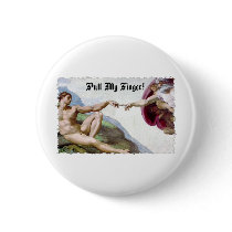 Pull My Finger Fart Humour Buttons