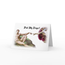 Pull My Finger Fart Humour Card