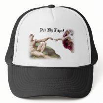 Pull My Finger Fart Humour Trucker Hat