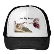 Pull My Finger Fart Humour Trucker Hat