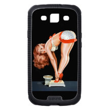 Pulp Pin Up on Scale Galaxy SIII Cases