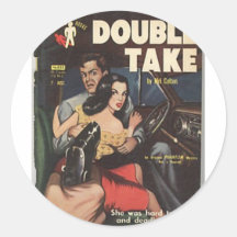 pulp take round sticker