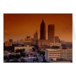 Pulse of the city, Atlanta, Georgia, U.S.A. Card