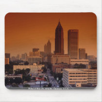 Pulse of the city, Atlanta, Georgia, U.S.A. Mousepads