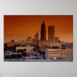 Pulse of the city, Atlanta, Georgia, U.S.A. Print