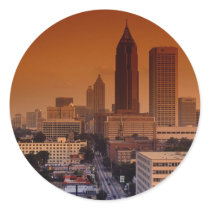 Pulse of the city, Atlanta, Georgia, U.S.A. Sticker