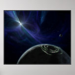 Pulsor and Planets in Orbit posters
