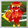 Pump Time Redskins Football Poster