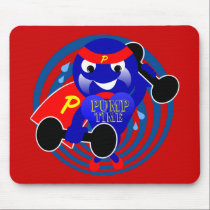 Pump Time Weightlifter mousepads