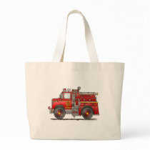 Pumper Rescue Fire Truck Firefighter Canvas Bags