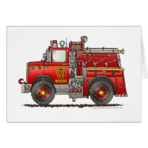 Pumper Rescue Fire Truck Firefighter