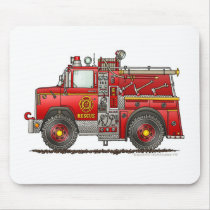 Pumper Rescue Fire Truck Firefighter