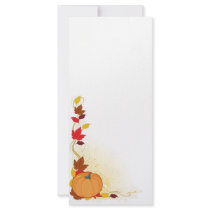 Pumpkin Autumn Border